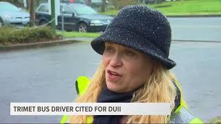 TriMet bus driver cited for DUII