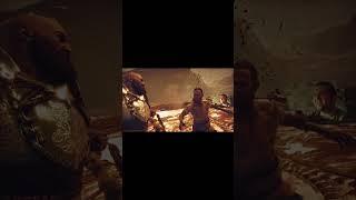 Кратос с Атреем избивают Бальдра Всем любви и добра 4к  #godofwar #mrwano #shorts #Kratos