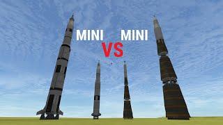 KSP: Mini N1 Vs Mini Saturn V! [stock 1.11]