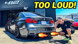 MAKING THE LOUDEST BMW F80 IN THE WORLD!!! (New Exhaust!)