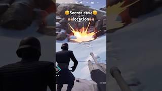 Secret cave location!  #fortnite #gaming #secret
