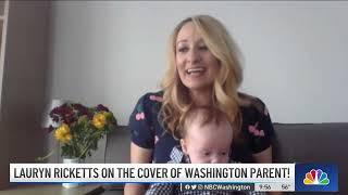 Storm Team4's Lauryn Ricketts on Washington Parent Magazine Cover | NBC4 Washington