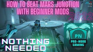 How To Beat Mars Junction Boss easily With Mag Volt or Excalibur Warframe 2022