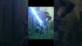 greatest sword vs giant pt. 2/elden ring #youtubeshorts #gaming #eldenring #shorts #moments