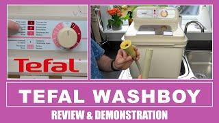 Tefal Washboy Portable Washing Machine Review & Demonstration