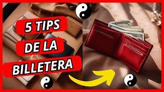 5 Secretos de la BILLETERA según el FENG SHUI  para Atraer Dinero