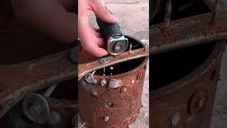 Manual mini steel nail gun