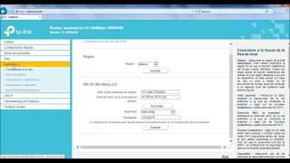 CONFIGURACION TP LINK TL WR840N
