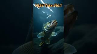 The Secret Night Vision of Walleye  #fishing #walleye #zander