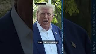 Trump calls CNN 'gutless losers' after reporting Democratic leaders not informed before strikes