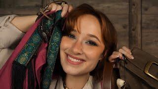 ASMR Getting You Renaissance Faire Ready‍️ | Clothes Scratching, Tapping, Personal Attention