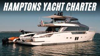 Experience a Luxury Yacht Charter in the Hamptons!