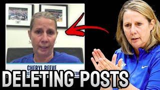 Cheryl Reeve CAUGHT IN 4K Deleting Anti-Caitlin Tweets Before Christine Brennan's Book Launch...