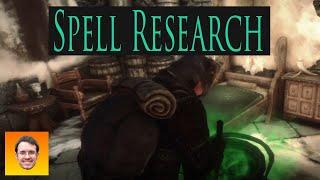 SPELL RESEARCH. Most IMMERSIVE Magic Mod Ever! Skyrim Mod Showcase.