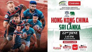 Hong Kong China vs Sri Lanka - Asia Rugby Men’s Championship 2025