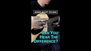  Budget vs Pro Mic – Can You Hear The Difference? Behringer C-2 vs AKG C414 XLII (Blind Test)