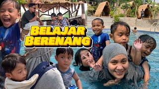 Terlalu bersemangat diajak berenang