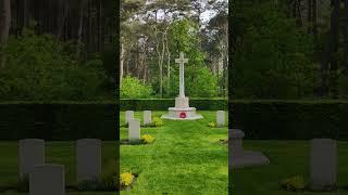 Valkenswaard WW2  British  Cemetery in The Netherlands 