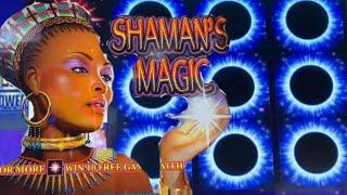 WOW ! JUST WOW !!SHAMAN'S MAGIC Slot (Aristocrat)$100 Free Play栗スロ