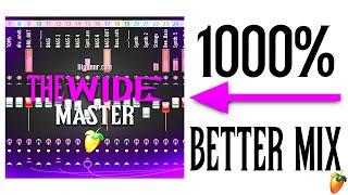 How to MASTER Your Songs to Sound WIDER like Sofaygo & SSGKobe (PRESET) FL Studio tutorial