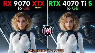 RX 9070 XT vs RTX 4070 Ti SUPER – Leaked Benchmarks & Early Impressions