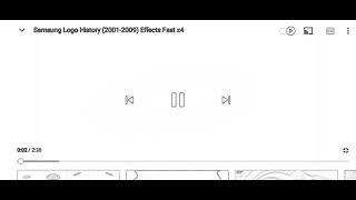Samsung Logos History (2001 - 2009) Effects Fast x6
