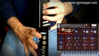 AKAI EWI4000s and Brass Section Kontakt sound library, wav samples, vst, orchestral