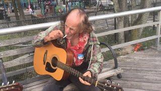 "Hotel California" cover - play with Barry on Brighton Beach Boardwalk