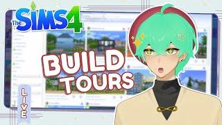 Touring COMMUNITY CHALLENGE builds!!【Sims 4】