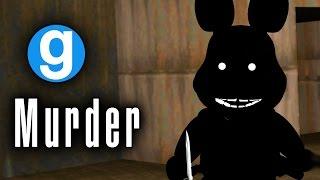 Gmod MURDER MYSTERY! SHADOW BONNIE GOES IN! | Five Nights at Freddy's Garry's Mod (Murder)