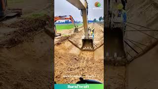 This Excavator's V-Bucket is Oddly SATISFYING!  Smooth Operator! #oddlysatisfying #asmr #excavator