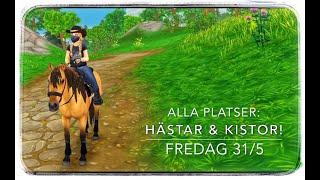 ALLA PLATSER: hästar & kistor (fredag 31/5) - CAMP WESTERN // Star stable