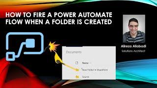 How to fire a Power Automate flow when a folder is created inside SharePoint