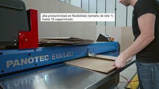 Egluer - Máquina encoladora de cajas