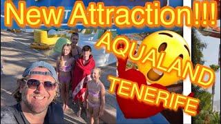 AQUALAND WATERPARK TENERIFE and it’s NEW ATTRACTION!!!