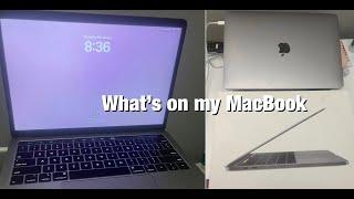 What's on my macbook pro 2025