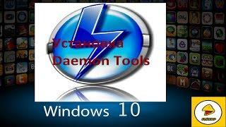 Установка Daemon Tools для Windows 10