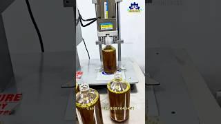 Liquid Filling Machine | Cold Press Oil Expeller 5hp | Mil Startups Ideas 2024 #oilmachine #filler