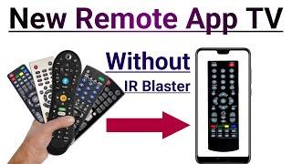 New Remote App TV | Without IR Blaster Remote App | TV Remote App