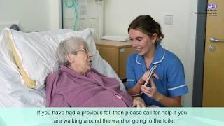 Falls Prevention video for patients attending hospital