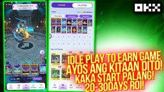 IDLE PLAY TO EARN Game in TON Network | 20 - 30 Days ROI | LAKI NG KITAAN DITO - Telemon Review