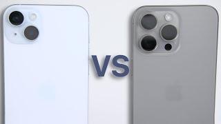 iPhone 15 Plus vs iPhone 15 Pro Max - 60Hz vs 120Hz