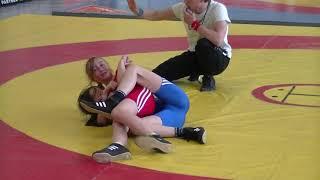 Wrestling Ringen Pokalturnier Werdau, weibliche female Schüler und Jugend, 34 kg, Freistil