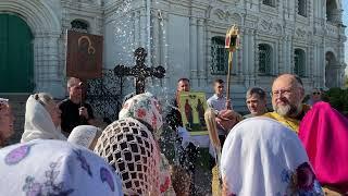 Крестный ход на престольный праздник храма в Тайнинском (Мытищи)