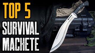 TOP 5: BEST MACHETE FOR SURVIVAL ON AMAZON