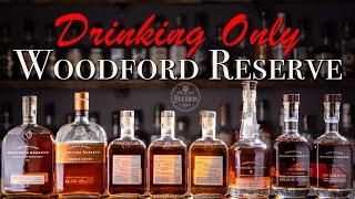 Drinking Woodford Reserve Whiskeys