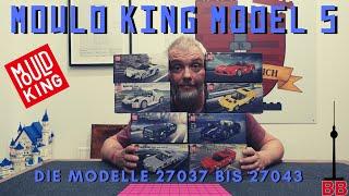 8 auf einen Streich - Mould King Model S Autos 27037 bis 27043 im Überblick