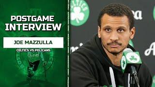 Joe Mazzulla: It Sounds Like a MORGUE in Press Room After a Win | Celtics vs Pelicans Postgame