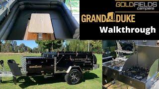 2021 Grand Duke camper trailer walkthrough