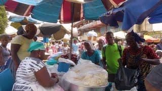 HAPPY DAY IN AFRICA MARKET GHANA ACCRA MAKOLA